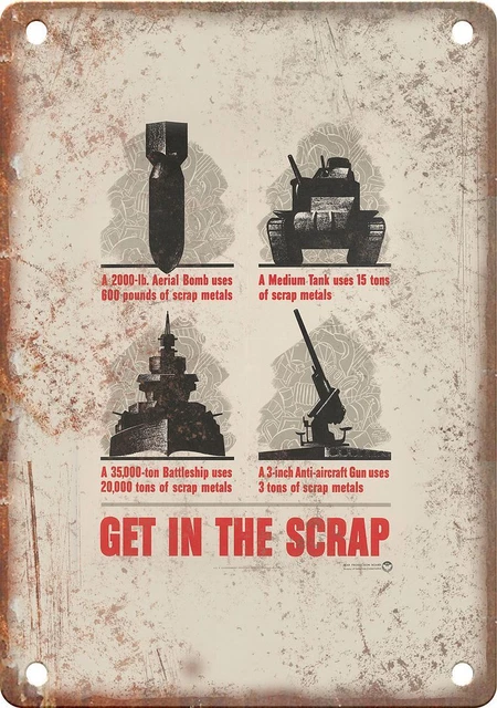 Panneau Métal Vintage Glacier National Park 1935 - Reproduction Publicitaire 8x12 Pouces, Aluminium Haute Brillance