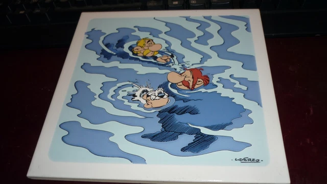 Digigraphie Astérix Et Obélix, Crayonné Au Noir - Panoramix - 40 X 50 Cm Cadre Noir 3be65a