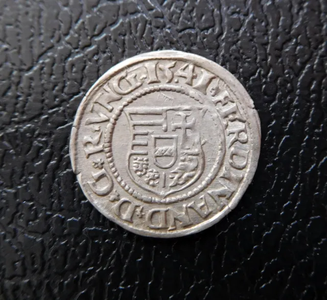 Hungary - Ferdinand I. (1526-1564)  Silver Denar / 1541 K-B
