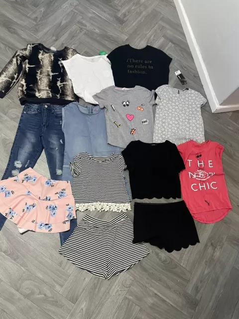 girls clothes bundle age 8-9 years Next / River Island / Benetton Asda New Look