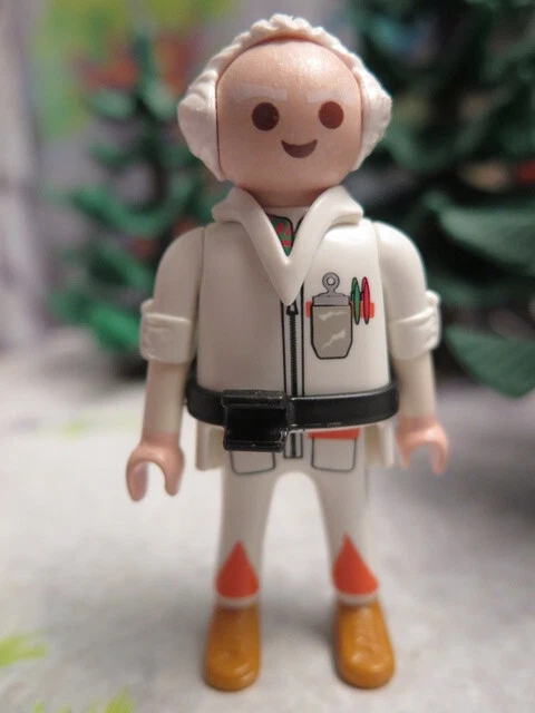 Figurine Playmobil Doc Emmett Brown – Retour Vers Le Futur | Collection Cinéma 70574