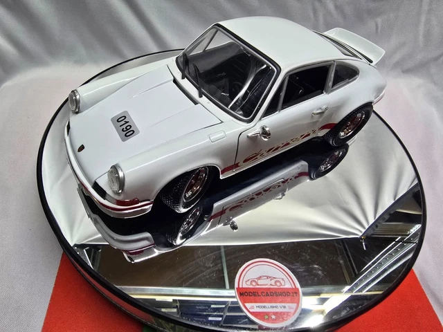 Voiture Slot Car Jouef Porsche GT Blanche N°8 – 1/43, 12V, Occasion