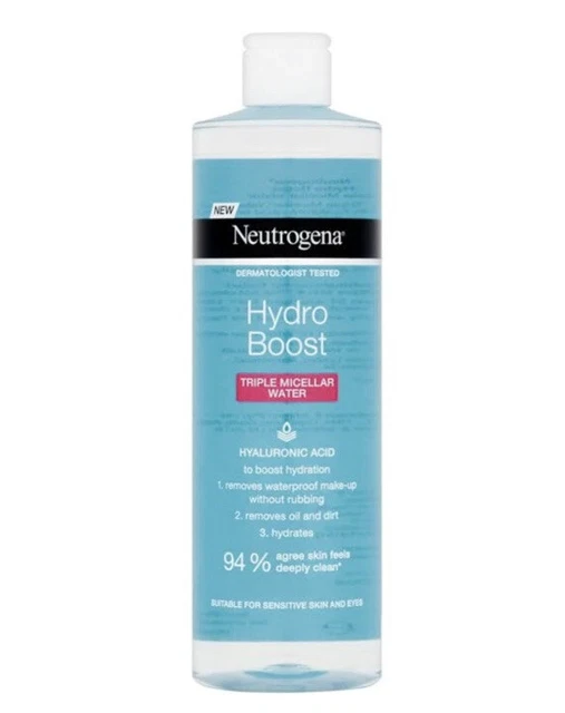 Neutrogena Hydro Boost Triple Micellar Water Make Up Remover 400ml