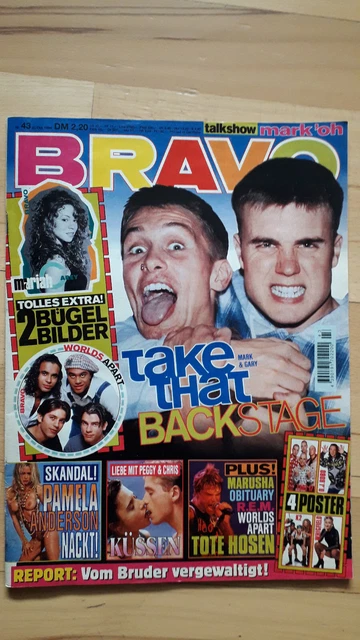 BRAVO Nr.43 vom 20.10.1994 Mariah Carey, Worlds Apart, K2, Whigfield, R.E.M.