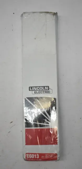 Lincoln Electric Fleetweld Stick Electrodes 5 lb Pack 1/8" Dia x 14" L E6013