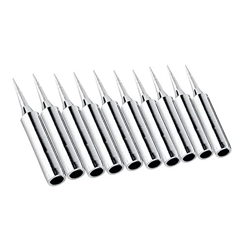 Replacement Iron Tip, 10PCS 900M-T-I Replacement Soldering Iron Tip Set for H...