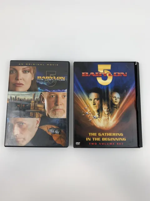 Babylon 5 - The Gathering/In the Beginning DVD Set 2001 & The Lost Tales 2007