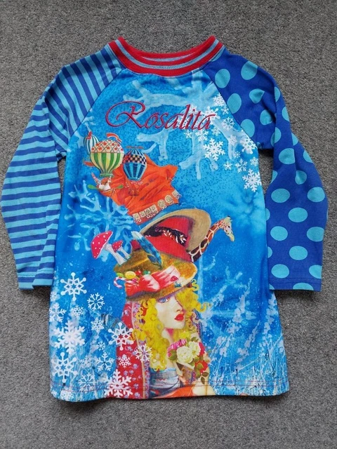 Rosalita Senoritas Designer Girls, Multicoloured Dress,  4 Yrs 104Cm, Playwear