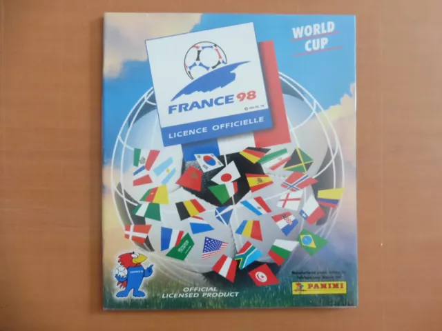Ancien Album Panini  Coupe Du Monde France 1998  Vide Neuf - Collector