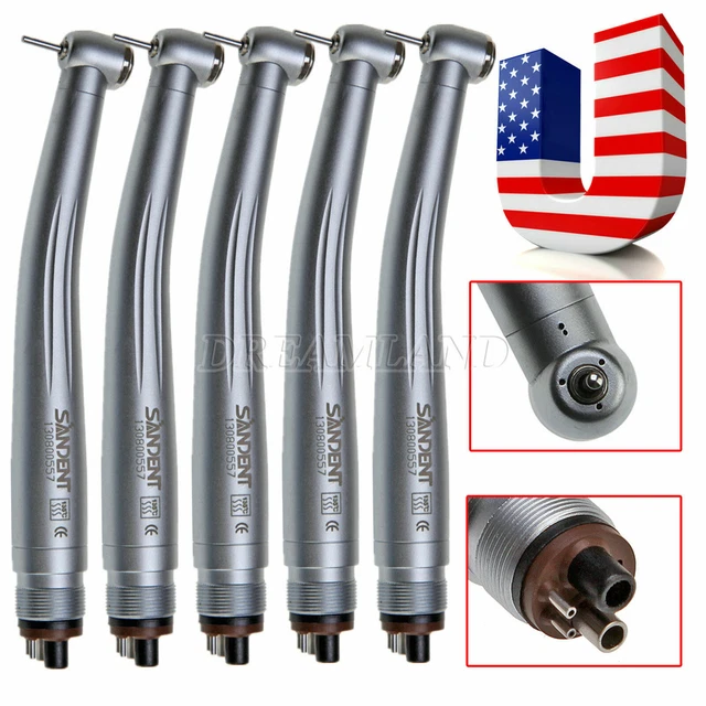 5 NSK PANA MAX Style Dental High Speed Handpiece Turbine Standard Head 4Hole kol