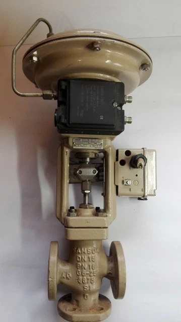 SAMSON Pneumatico Attuatore, 3277-01101/3243 02/DN15, PN16 / Mai Utilizzato