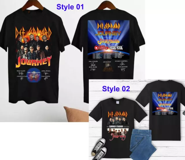 DEFLEPPARD AND JOURNEY The Summer Stadium Tour 2024 Signature TShirt