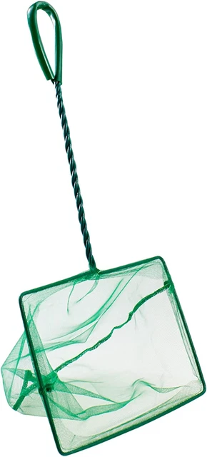 8 Inch Fish Tank Net, Fish Net Aquarium, Aquarium Net with 10.5 Inch Handle