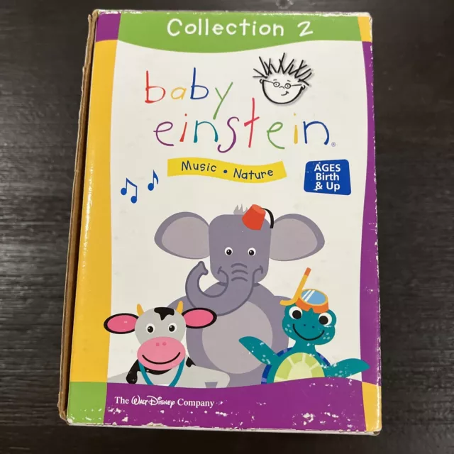 BABY EINSTEIN COLLECTION 2 Box Set 12 DVDs Mom’s Choice Walt Disney VGC ...