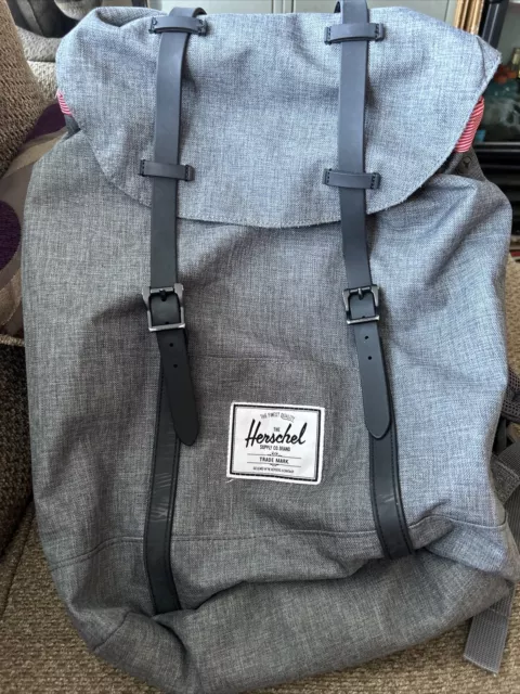 Herschel Supply Co Retreat Laptop Gray Backpack