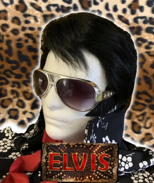 Elvis Wig - 70's Style- “The Madison” ETA (no Sideburns)