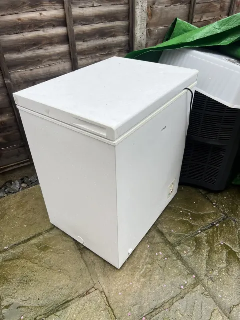 small chest freezer used