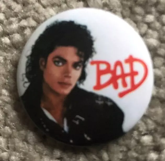 Michael Jackson - MJ 1980's Tour PIN Badge Original  King of Pop - New