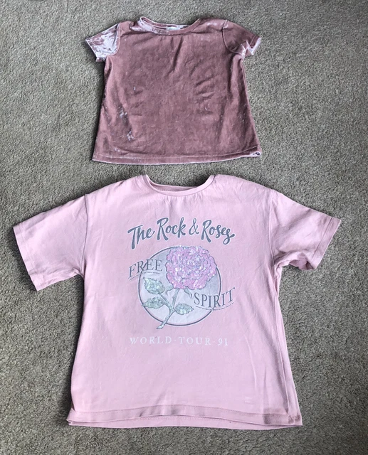 Girls T-shirt, Skirts Clothes Bundle Age 4-5 Next And TU. 4