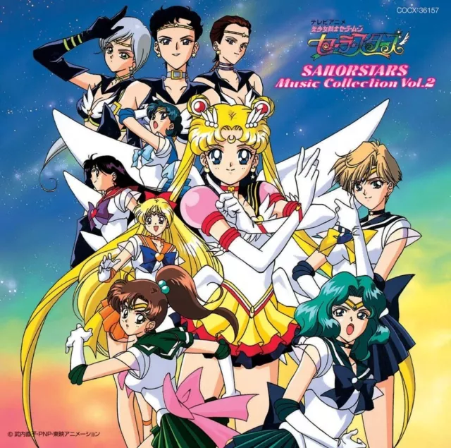 Pretty Soldier Sailor Moon Sailor Stars Music Collection CD from Japan new