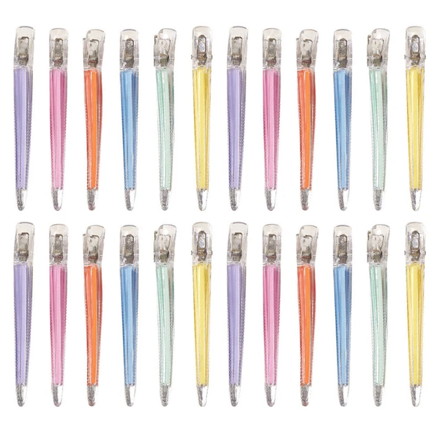 24 piezas clips salón horquillas peinado fijación clips cabello salón clips