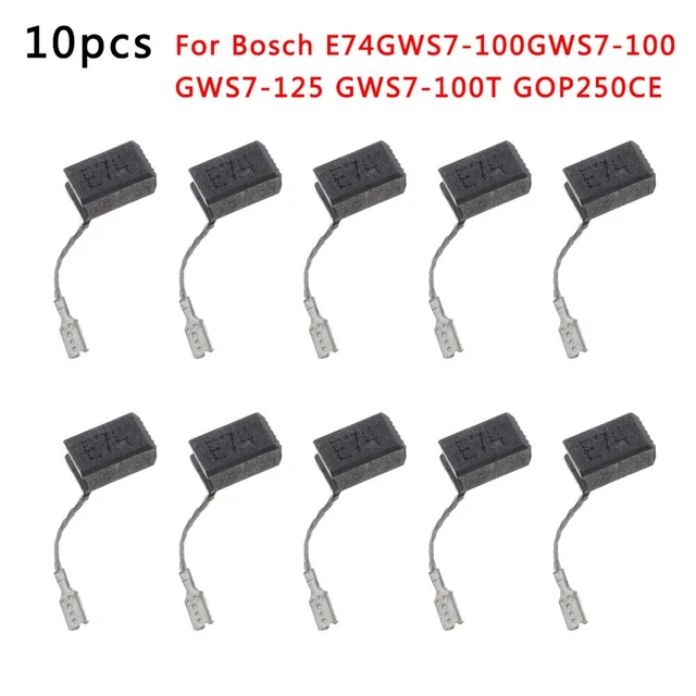 Per Bosch GWS7-125 GWS7-100T GOP250CE Spazzola di alimentazione in carbonio alta qualità