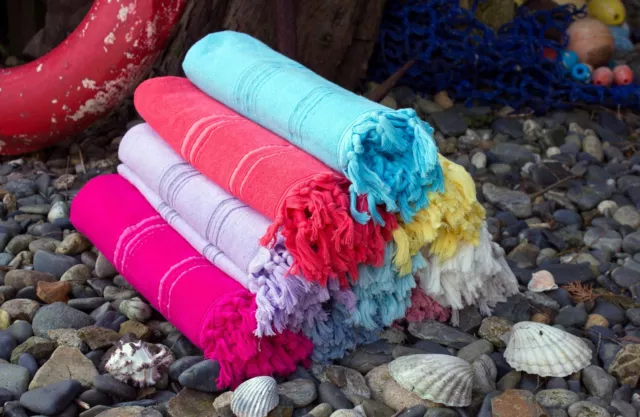 Luxury Turkish Hammam Peshtemal Cotton Pestemal Bath Towel Spa Gym Yoga Beach