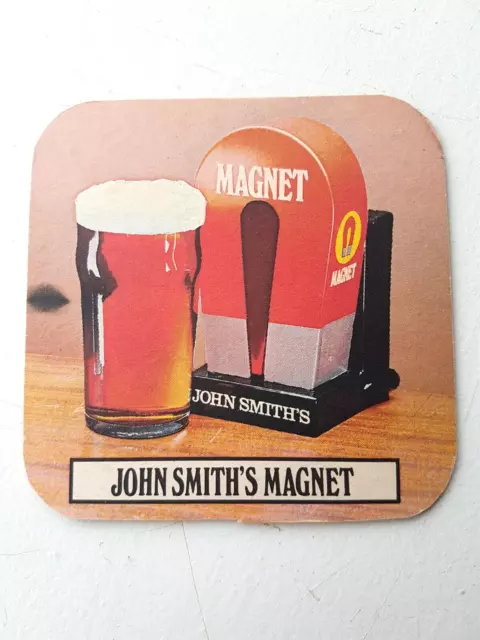 Vintage JOHN SMITH'S - Magnet ...  Cat No'55 Beer mat / Coaster