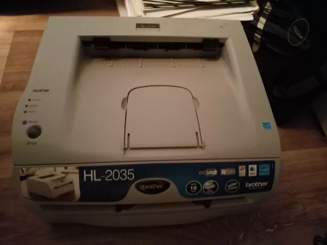 Brother HL2030 A4 Mono Laser Printer / 100% Toner & Drum