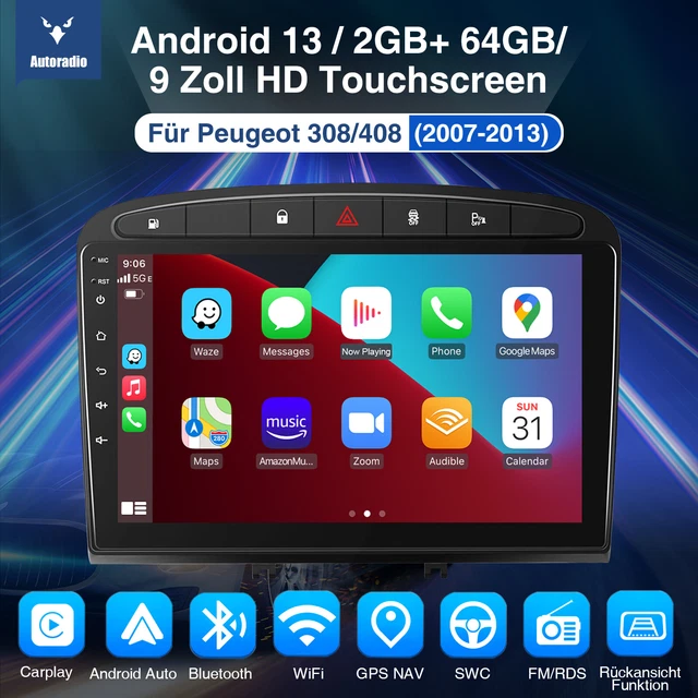 Android 13 Autoradio Für Fiat Ducato Peugeot Boxer Citroën Jumper - 10 Zoll Mit CarPlay & Android Auto