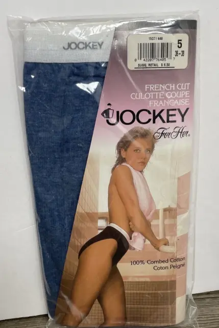 VINTAGE 1990S JOCKEY Classics Ladies French High-Cut Panties Sz 5-P - Lot  of 4 $24.99 - PicClick