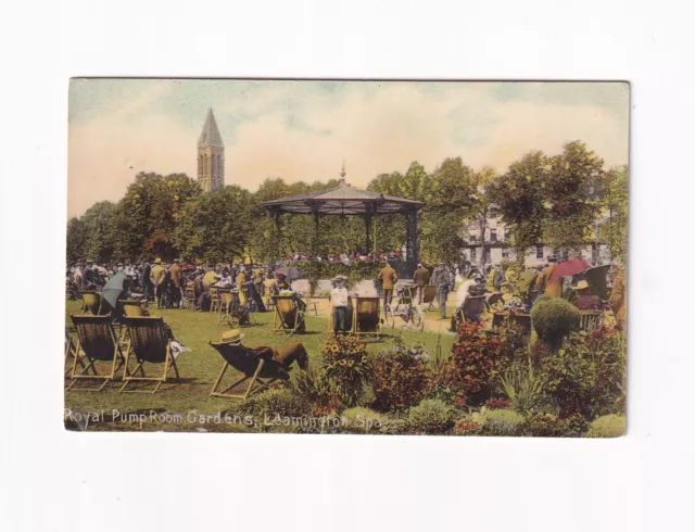 Printed Postcard Royal Pump Room Gardens, Leamington Spa