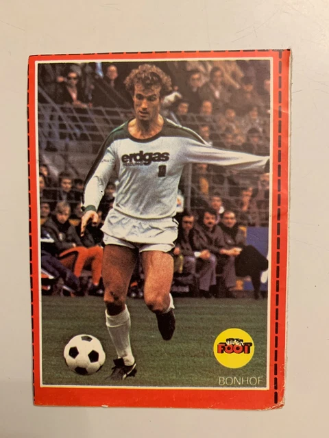 Autocollant Vintage Magazine Super Foot 1977-78 - Hugo Gatti - Argentine