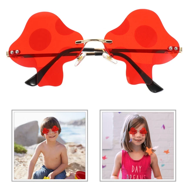 Eye Glasses Mens Mushroom Shape Sunglasses Party Sunglasses Irregular Miss