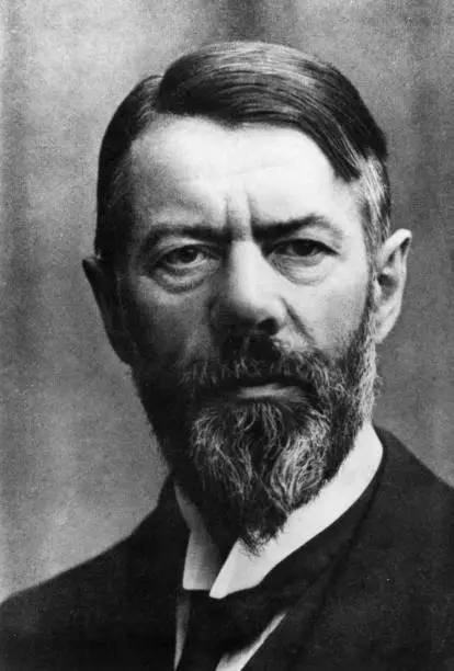 PORTRAIT OF THE German Sociologist Max Weber 1900s Old Photo EUR 6,65 ...