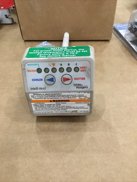 White-Rodgers 37E73A-306 184960-002 Gas Valve Water Heater