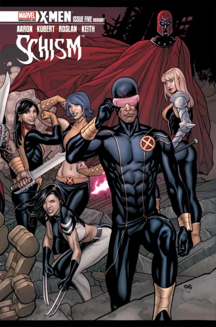 X-Men Schism #5  Marvel Comic Book Variant, Frank Cho, 2011 NM