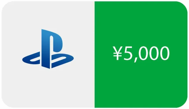 Japon PLAYSTATION Psn Carte : 5,000 Yen : Prépayé Numérique Carte