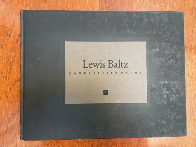 CANDLESTICK POINT by Lewis Baltz - HB 1989 1st Edition  SAN FRANCISCO INDUSTRIAL