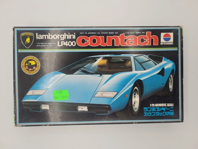 Maquette Nitto Kagaku Lamborghini Countach LP500S 1/24 - Neuve Scellée Japon