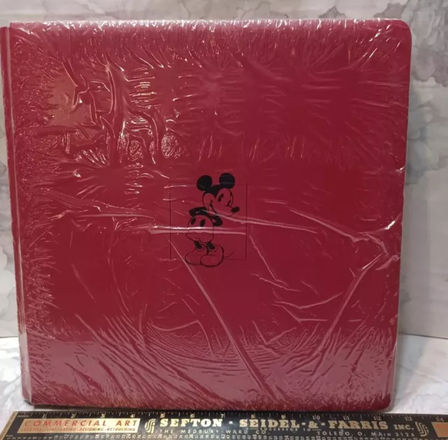 NEW Creative Memories Mickey Mouse Strap Hinge Scrapbook Album Coverset 12x12 2