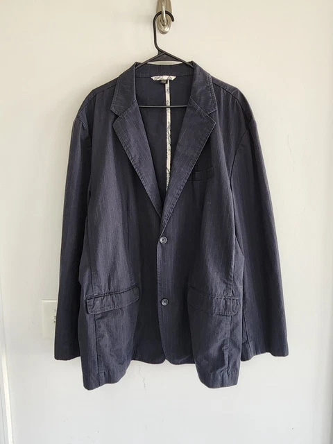 BLACK OLD NAVY CLASSIC TAILORED FIT COTTON SPORT COAT sz XXL blazer jacket 50R