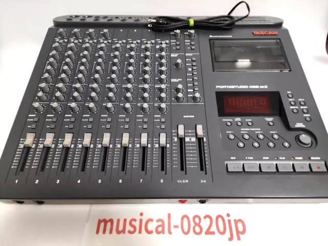 Tascam Portastudio 488 mkII 8Track Cassette Multitrack Recorder working