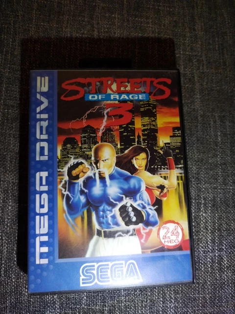 Streets Of Rage 1 Sur Sega Megadrive - Complet PAL FR - Très Bon état
