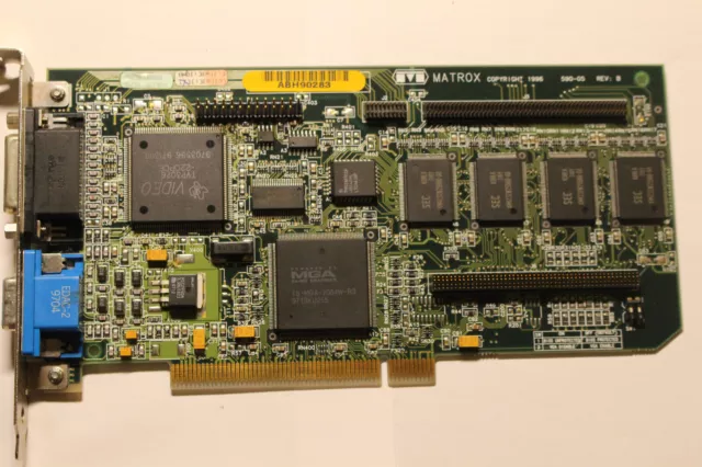 Matrox Millennium MGA-MIL/4I 4MB PCI GPU Grafikkarte Retro