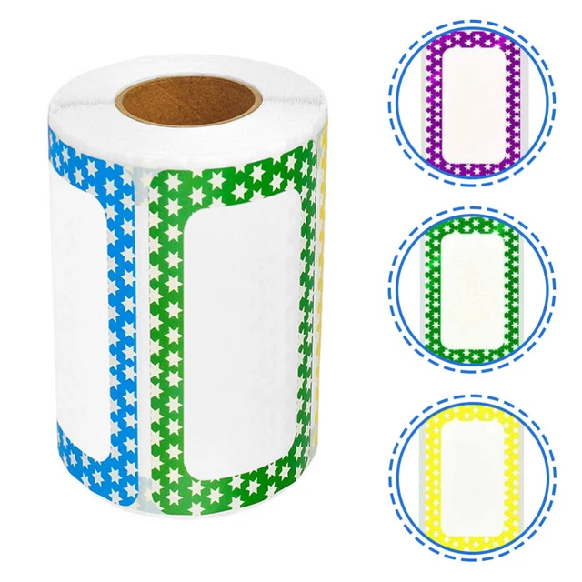Empty Game Classification Sticker CLASSIFICATION LABELS BLANK Name Stickers Bottle Labels Border Name ...