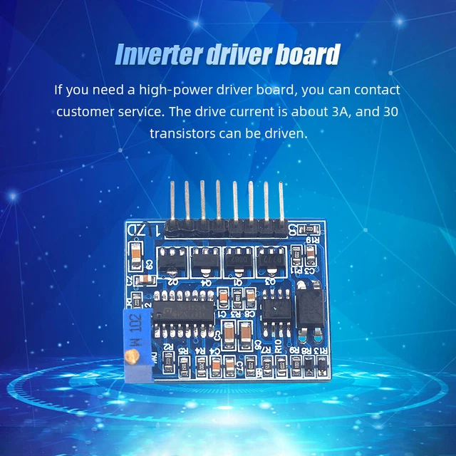 SG3525 LM358 MIXER Preamp Drive Module 1A Inverter Driver Panel High ...