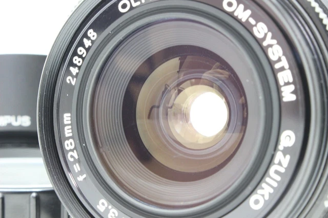 【 MINT 】 OLYMPUS G.ZUIKO AUTO-W 28mm F3.5 Wide Angle MF Lens From JAPAN 2