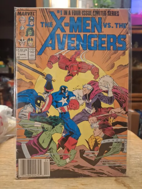The X-Men Vs The Avengers #1 (1987 Marvel) #1 In A Four-Issue Limited Series NM+