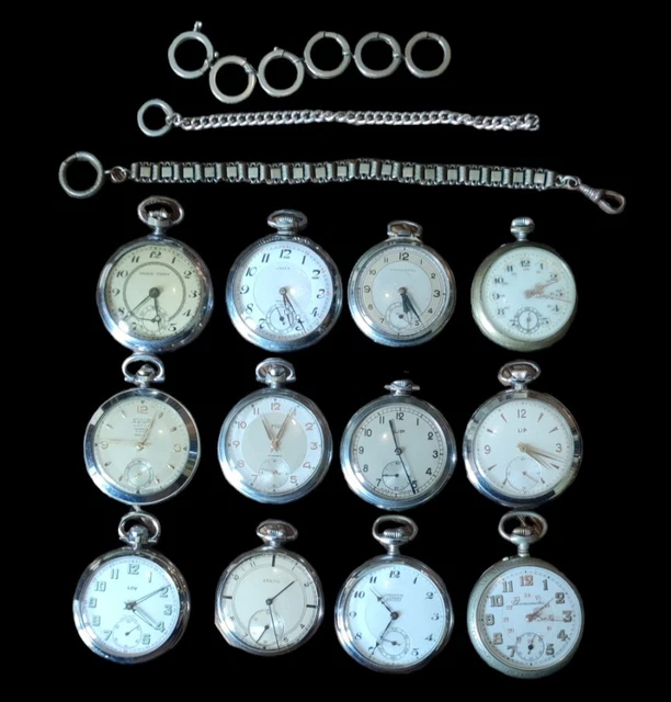 Montre De Poche LIP Mécanique à Remontage Manuel - Vintage Fonctionnel - Modèle 199-13/P12